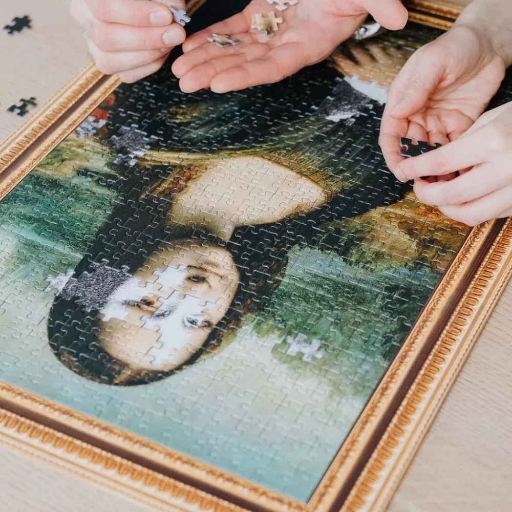 Пазли "500 Art" - Мона Ліза, Trefl, 37541 6