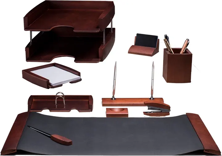 Набір дерев’яний ТМ "Bestar" 10шт 0293DDV (колір темна вишня)