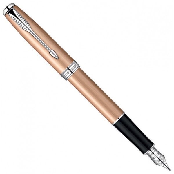 Ручка перо Sonnet 08 рожева золото, Parker (F 32R) 85 512R