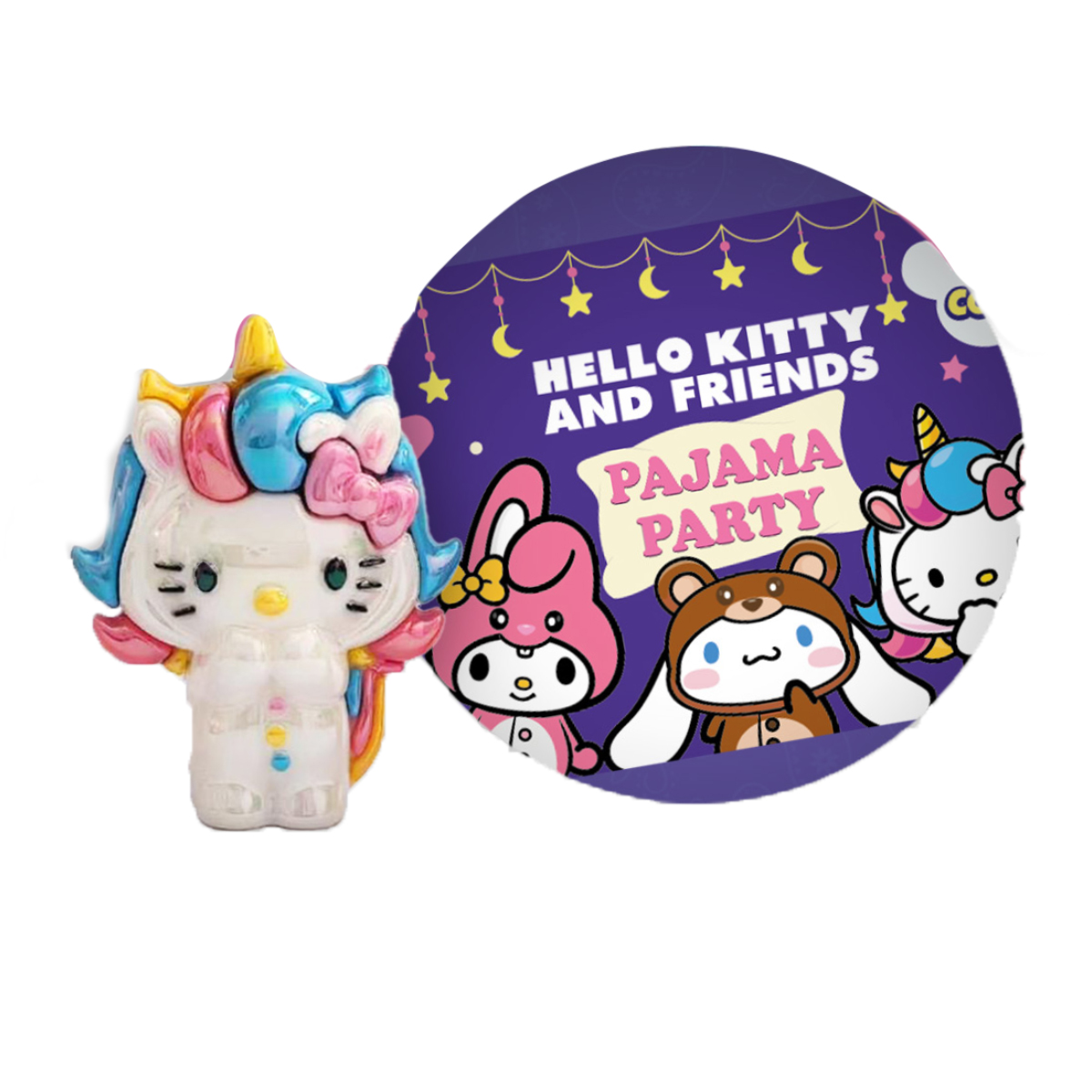 Фигурка-сюрприз в шаре Cool Things серии "Hello Kitty" - Пижамная Вечеринка (в асс.), HK066