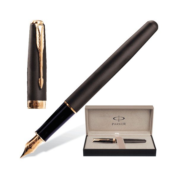 Ручка перо Sonnet лак чорн. Parker (F 30) 85 812 3