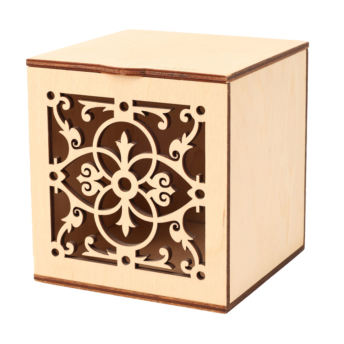 Заготівка дерев’яна Коробка з кришкою, в асортименті, 908-907