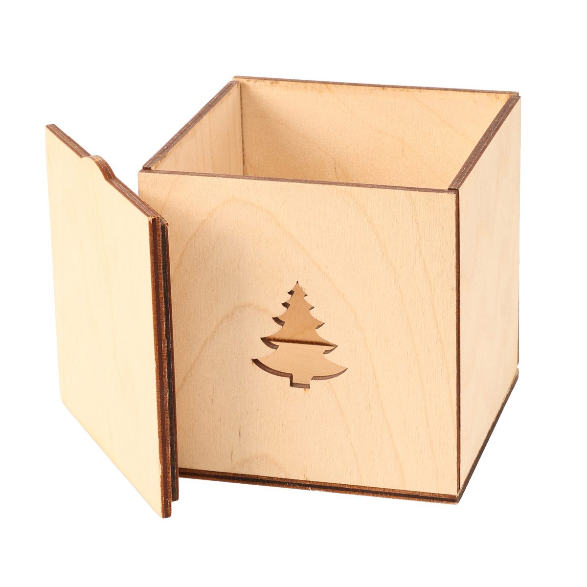 Заготівка дерев’яна Коробка з кришкою, в асортименті, 908-907 3