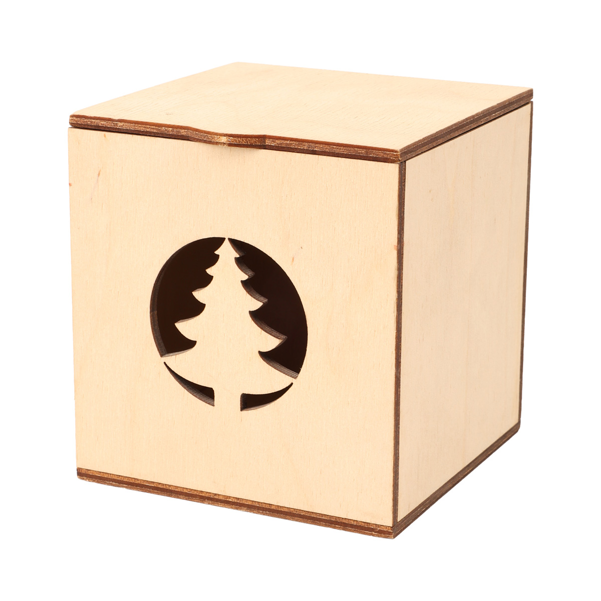 Заготівка дерев’яна Коробка з кришкою, в асортименті, 908-907 4