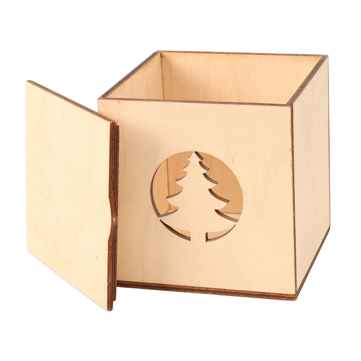 Заготівка дерев’яна Коробка з кришкою, в асортименті, 908-907 5