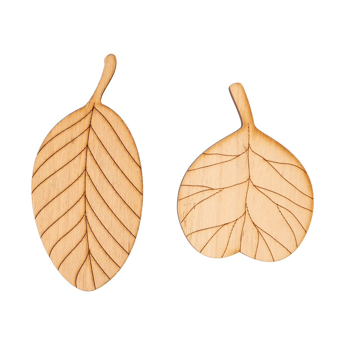 Заготівка дерев’яна Листочок, в асортименті 108
