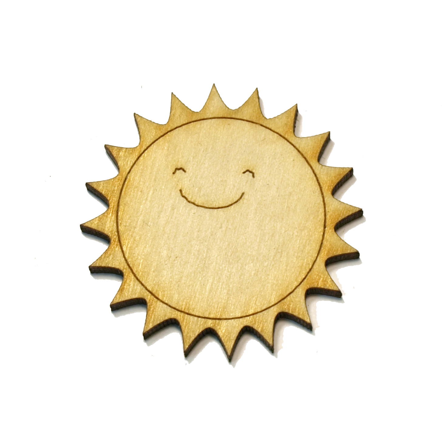 Заготівка дерев’яна Місяць/Сонечко, в асортименті,107 1