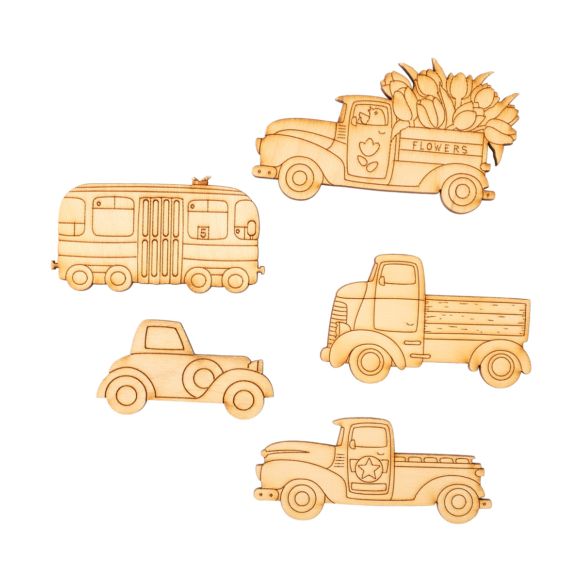 Заготівка дерев’яна Вантажівка, в асортименті, 405-1