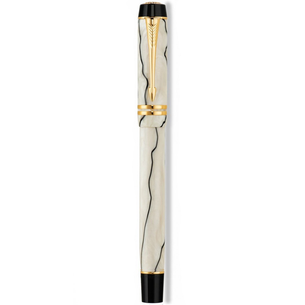 Ручка перо Duofold Pearl and Black NEW FP Parker, 97 612Ж 1