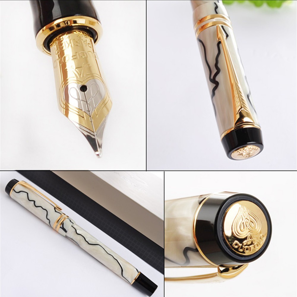 Ручка перо Duofold Pearl and Black NEW FP Parker, 97 612Ж 4