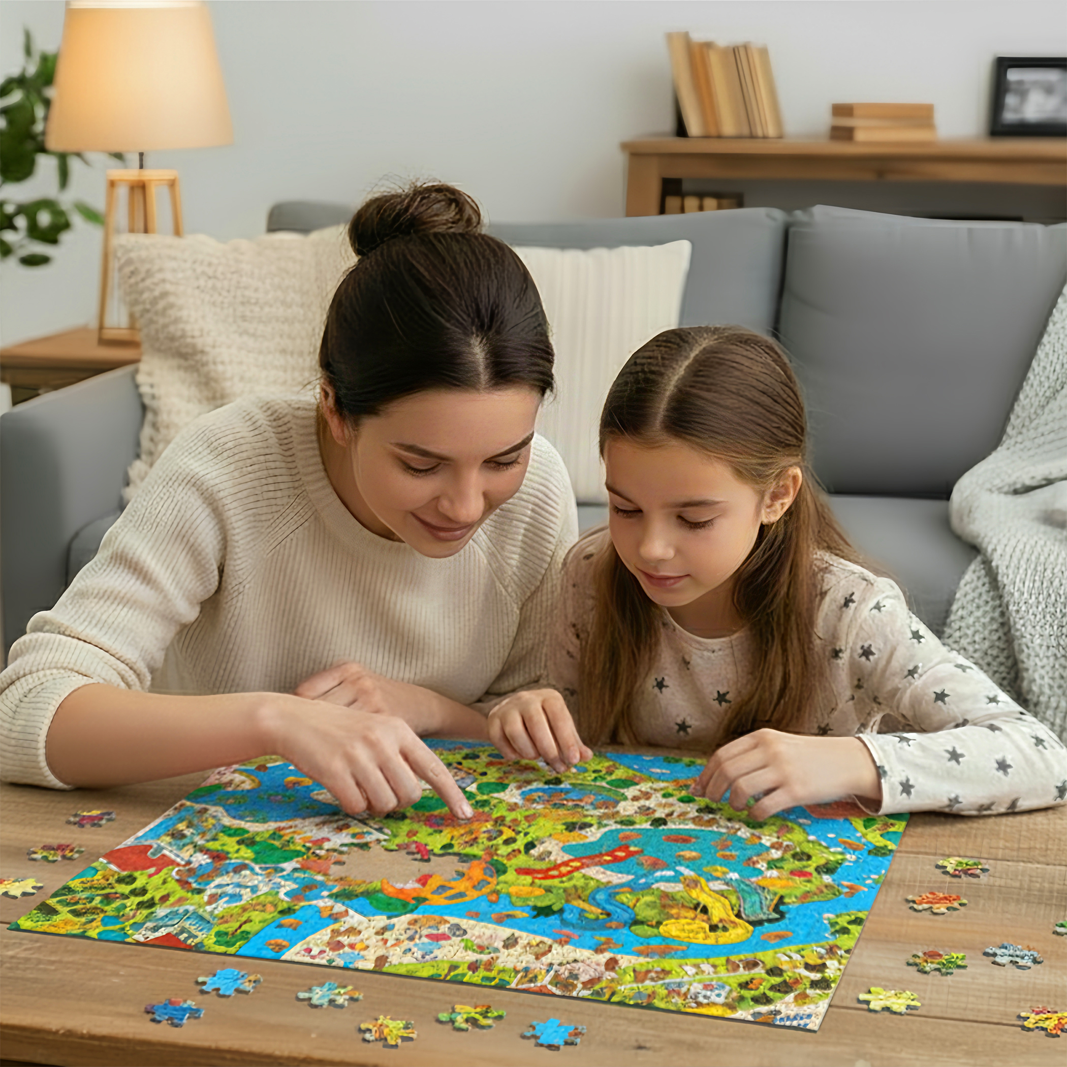 Пазлы "Капибарогород" 1000 элементов, orner-3480 5