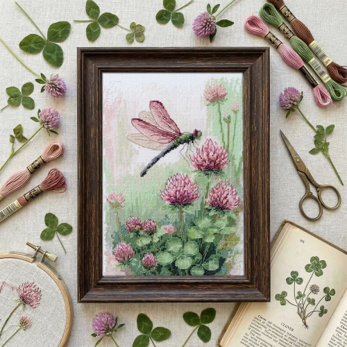 Набір для вишивання хрестиком "Запашна конюшина", AH-313 1