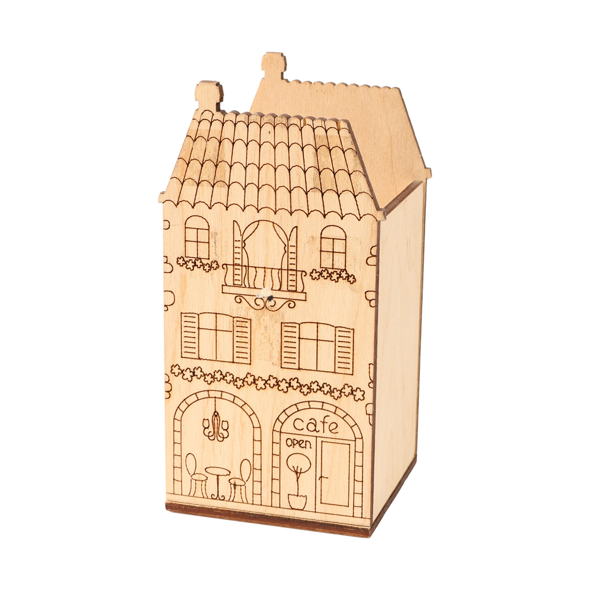 Заготівка дерев’яна Підставка для олівців, в асортименті, 909-913 2