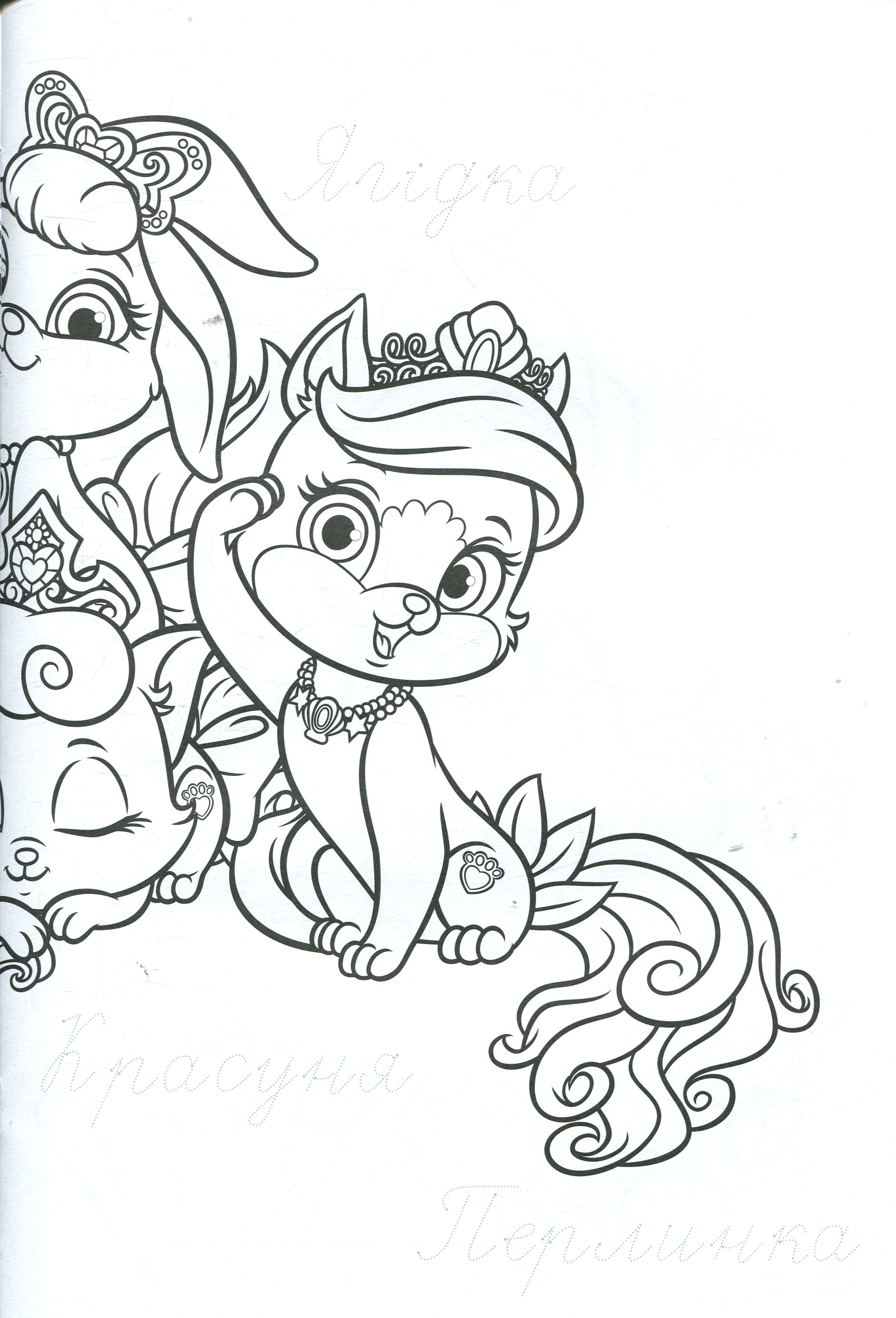 Розмальовка "Мультколекция Пушистые любимцы. Выпуск 23" (7716) 2