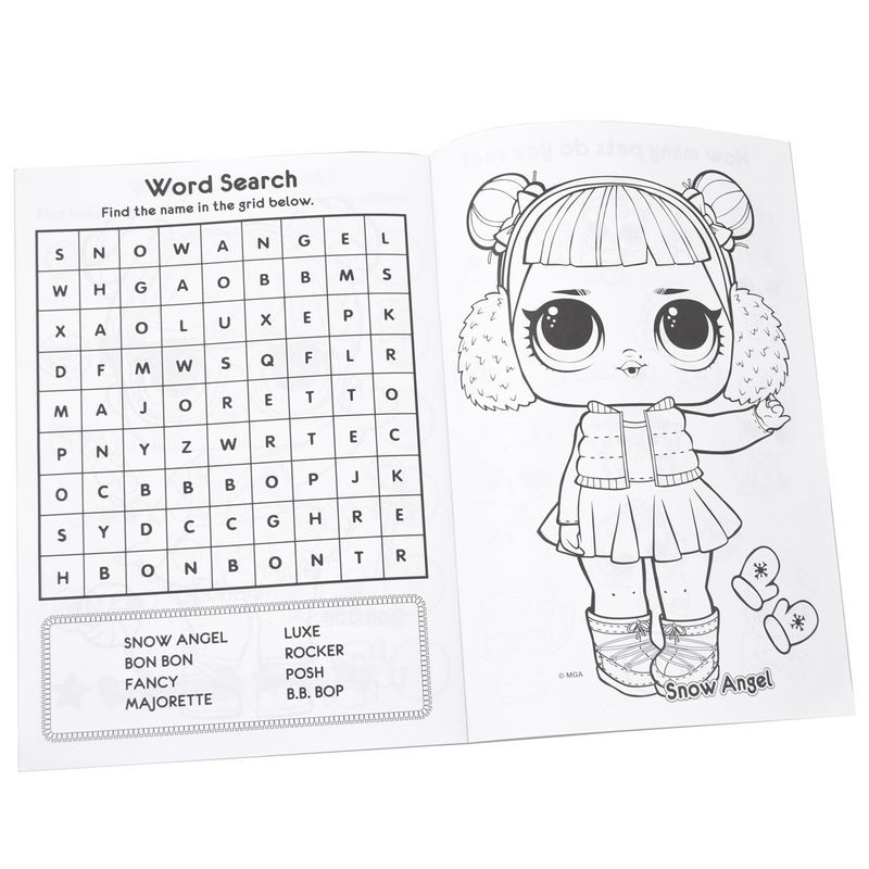 Розмальовка з завданнями  "LOL" Вивчай англійську мову", 742478 1