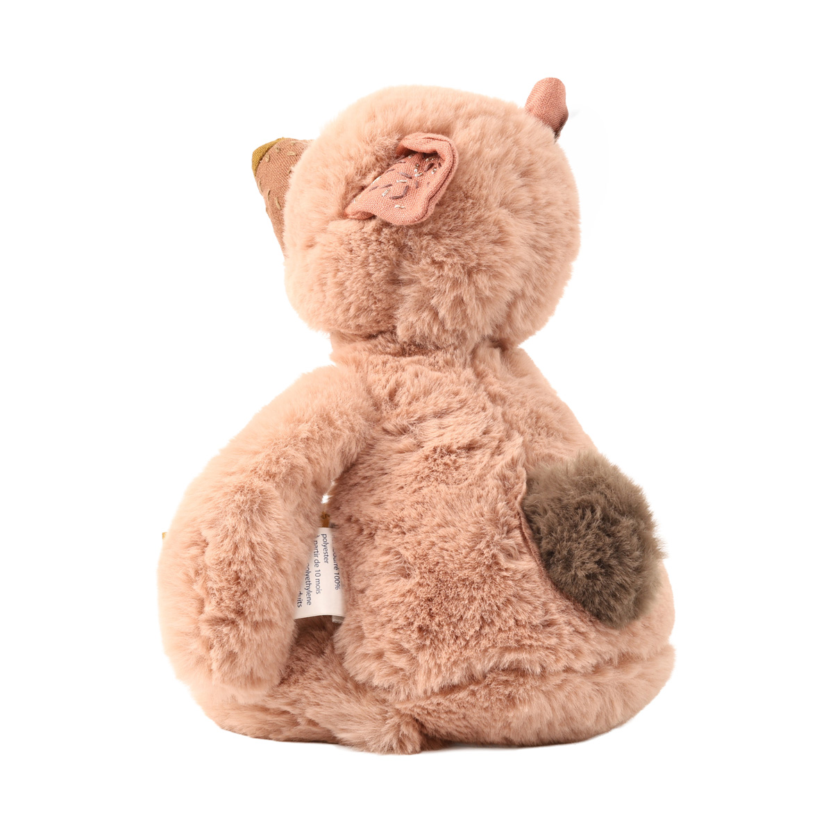 М’яка іграшка Ведмідь маленький рожевий Aubepine, 718022 2