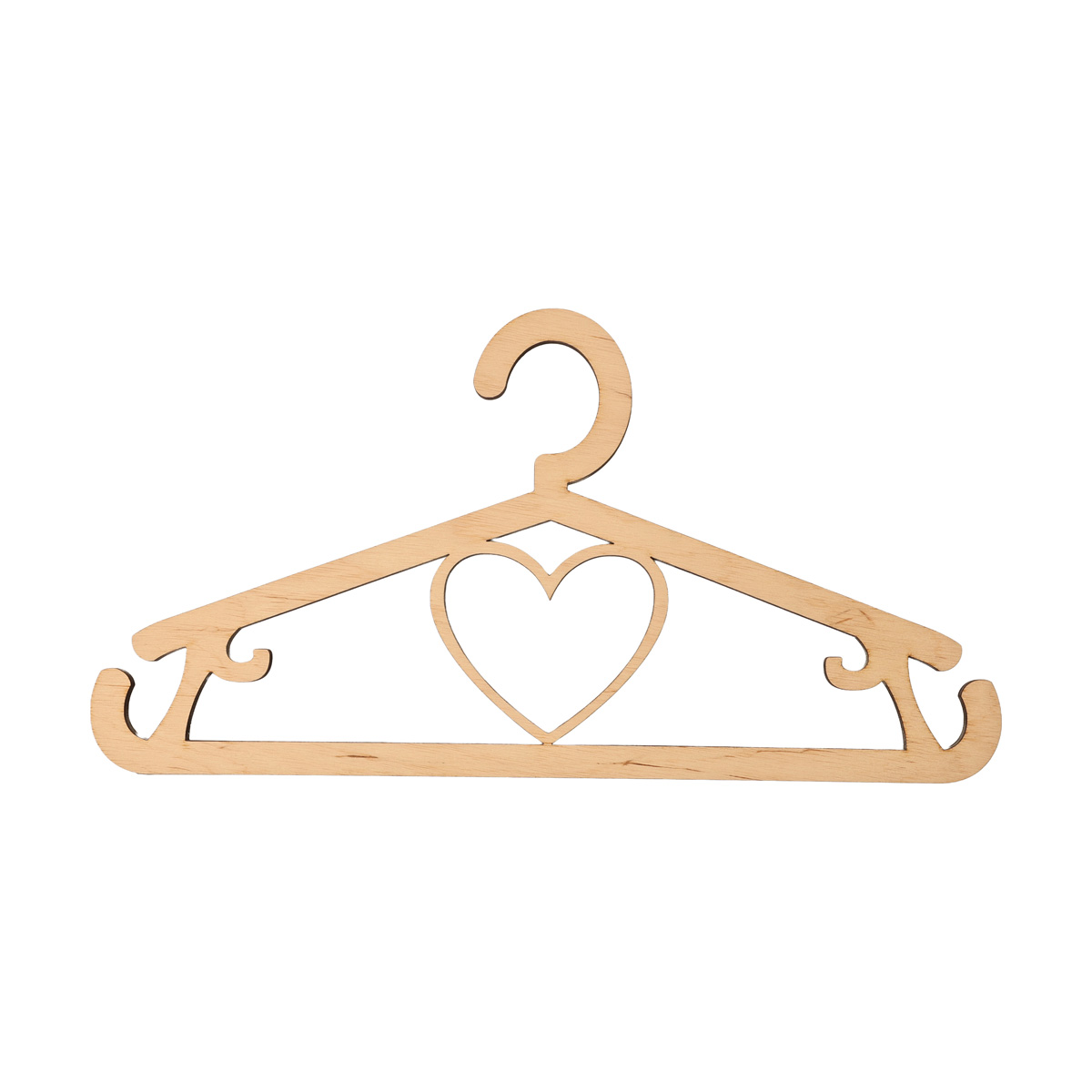 Заготівка дерев’яна Вішалка 405*210*6 мм, В2