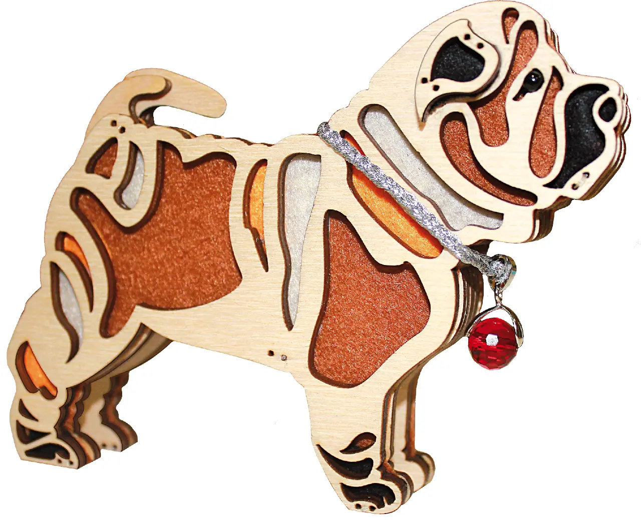 Набор-Конструктор "Шарпей" (12,3*3,6*9,5 см) фанера, 084-F