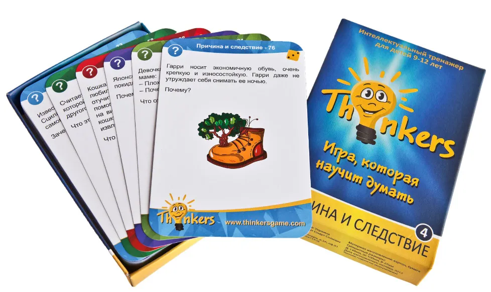 Гра настільна "Стратегія вибору" 12-16 р. (рос), Thinkers, 1201 1