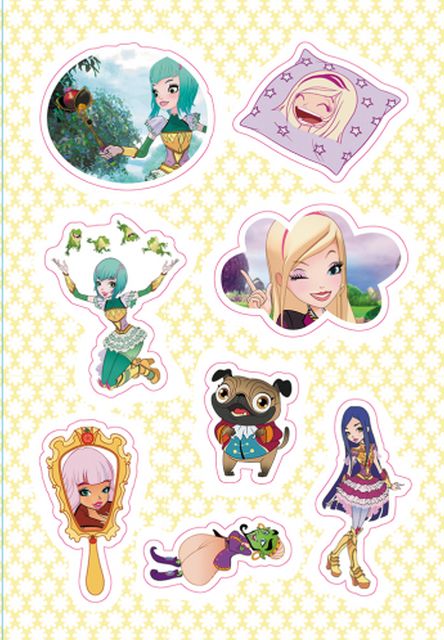 Розмальовка "Модна колекція" з наліпками (у) 7