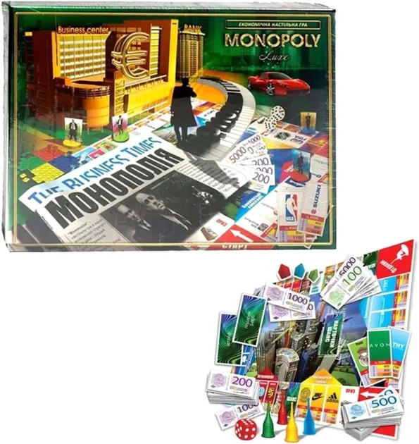 Настольная игра "Monopolist" Luxe укр (10), SP G08-UA 2