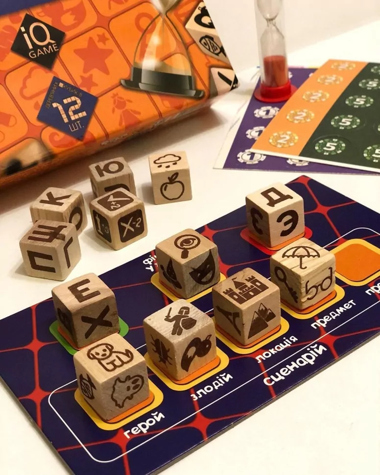 Гра настільна "КубикУм" укр, G-KU-01U 1