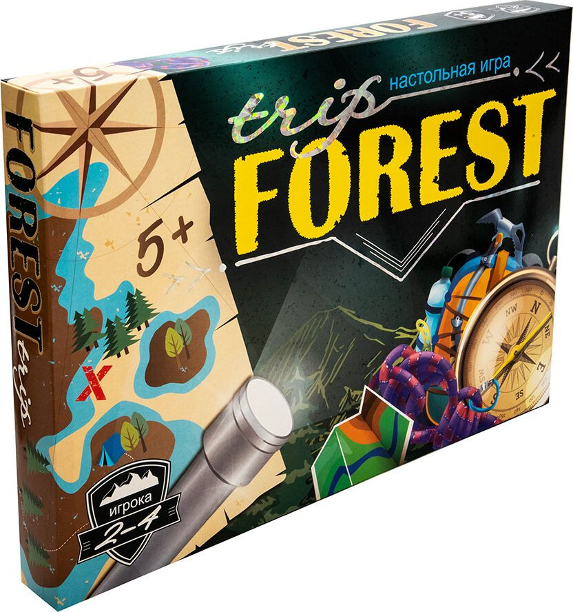 Игра настольная "Trip Forest" (рус) 30553, ТМ "Strateg"