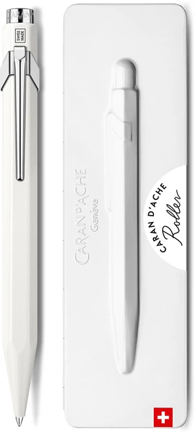 Ручка-ролер Caran d’Ache 849 Біла+box, 846.502
