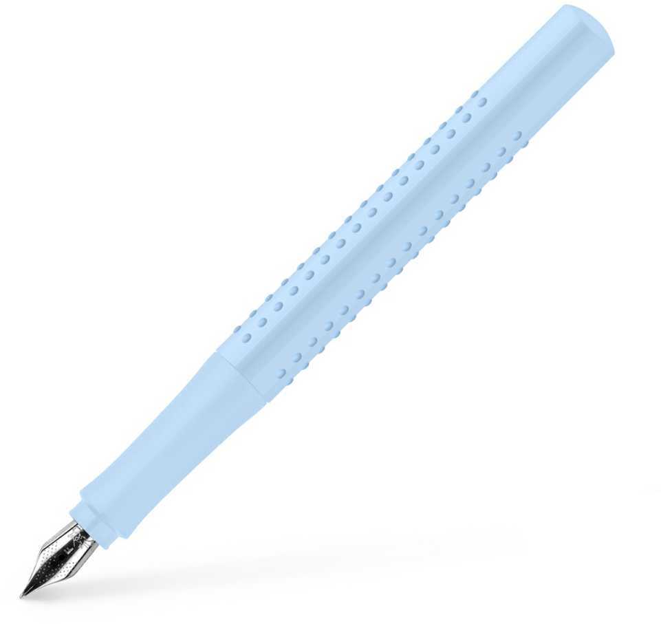 Ручка пір’яна Grip 2010 SKY BLUE FP F, 140849 Faber-Castell