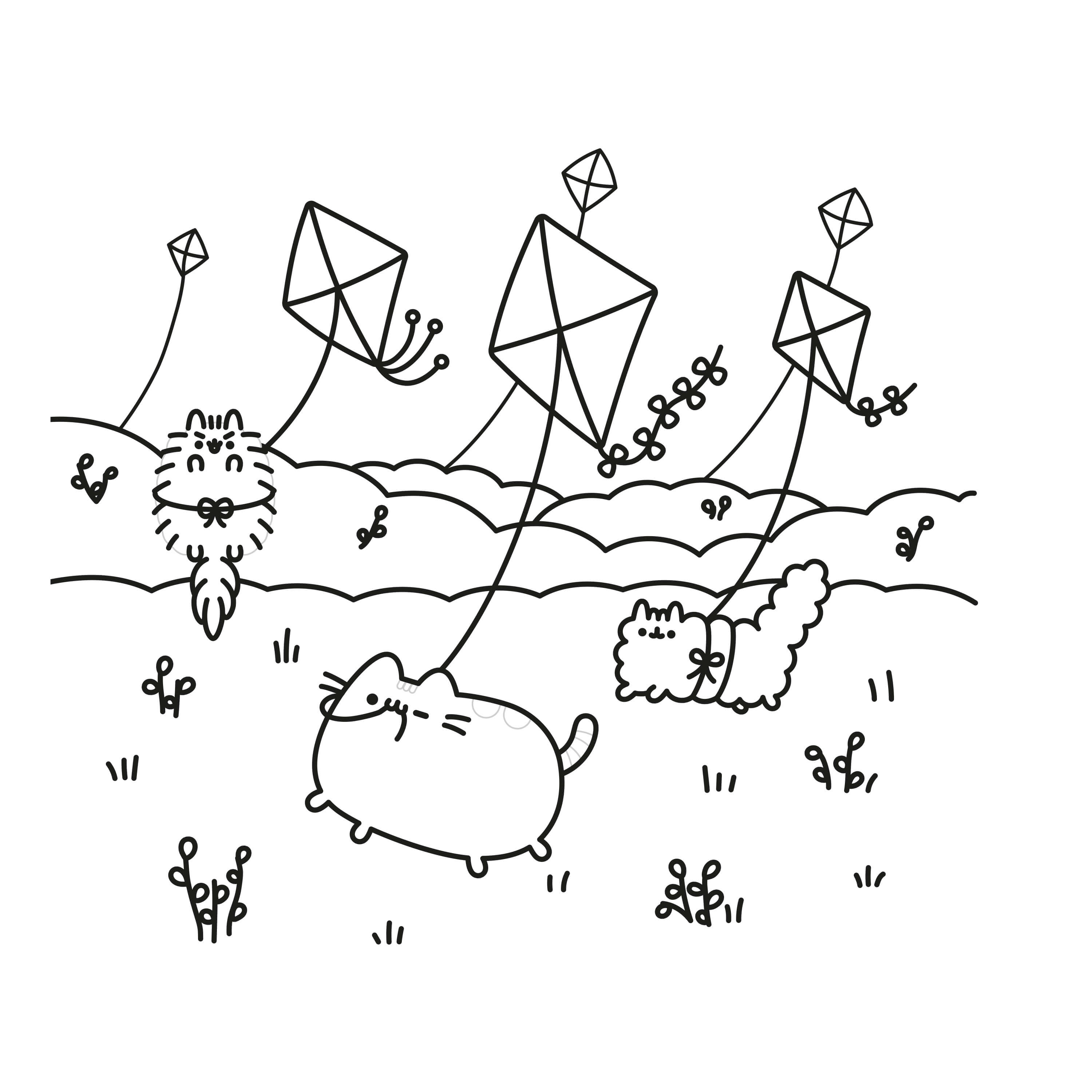 Розмальовка "Pusheen. Наймиліша розмальовка. Розфарбовуй і грай. Белтон Кл." (у) (2835) 3