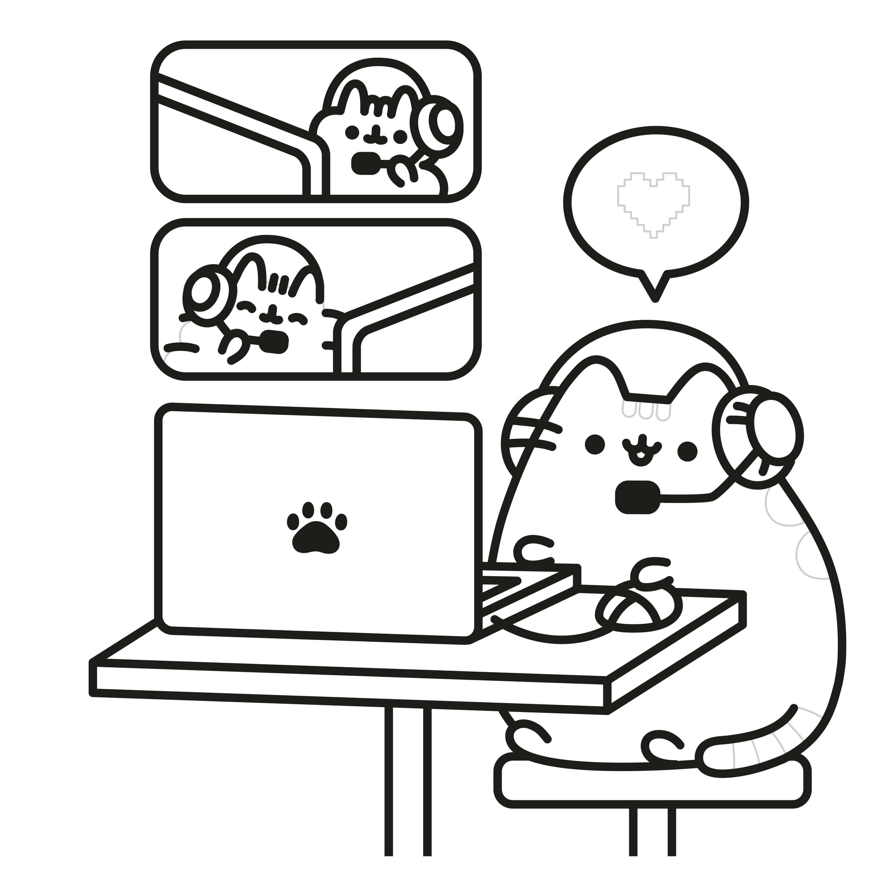 Розмальовка "Pusheen. Наймиліша розмальовка. Розфарбовуй і грай. Белтон Кл." (у) (2835) 6