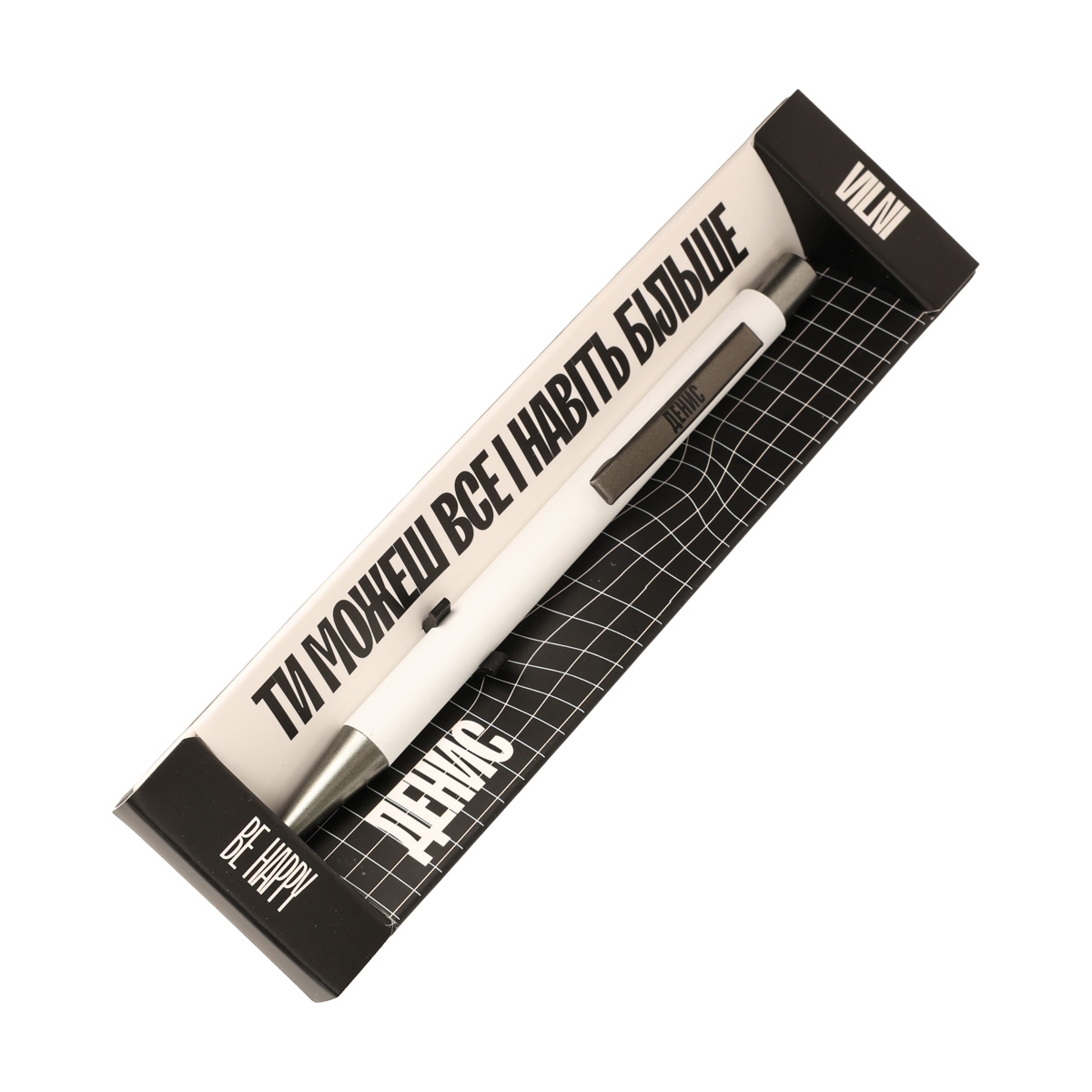 Ручка сувенирная шариковая VILNI /M, ТМ "Be Happy" 28