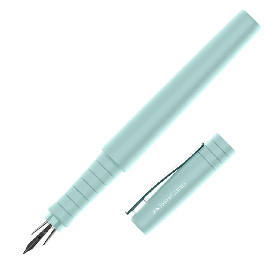 Ручка пір’яна Poly Pen F Caribic Blue, 241011 Faber-Castell 1