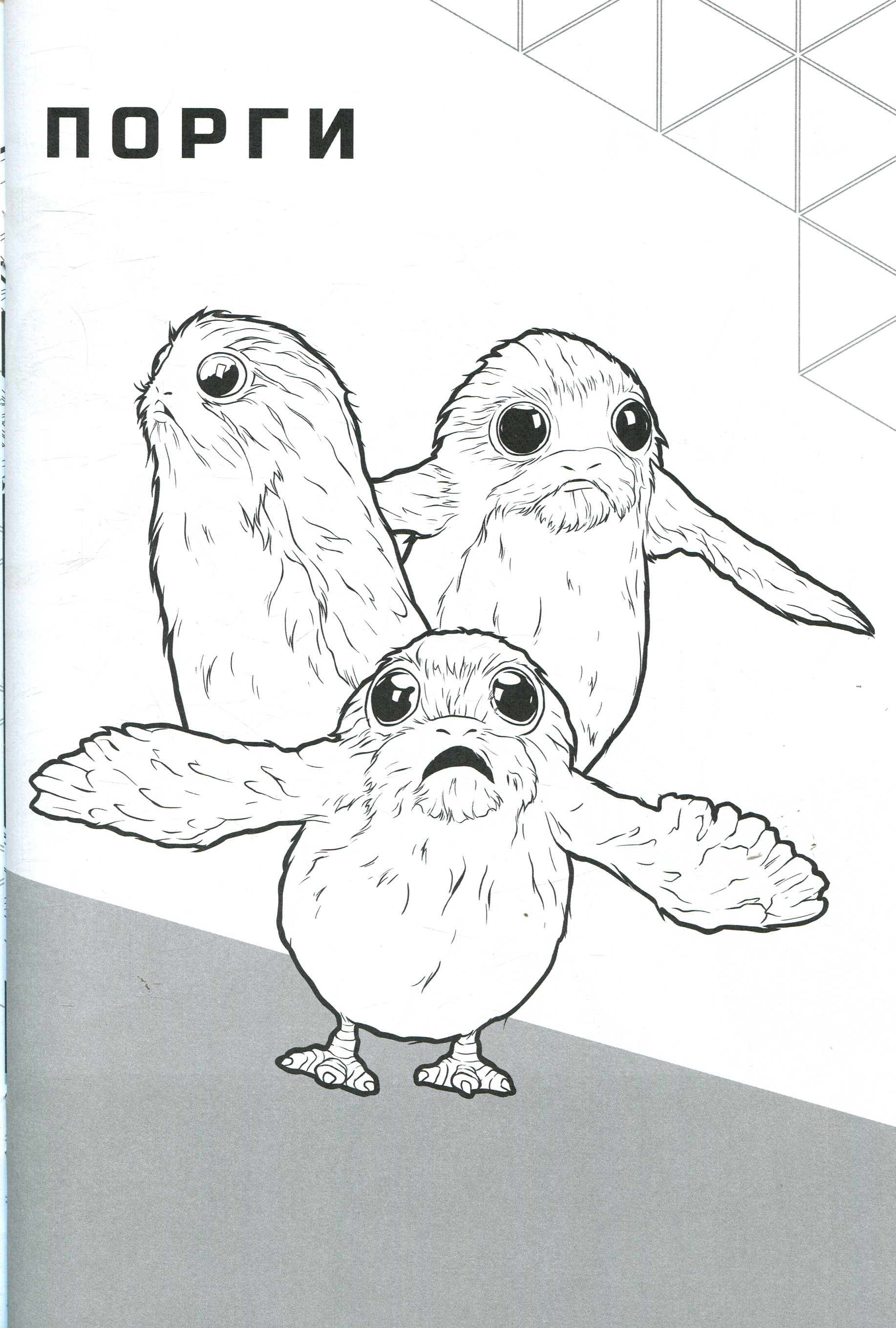 Раскраска "Звездные войны. Последний дождей" 4