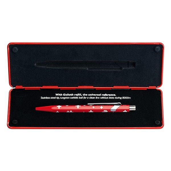 Ручка Caran d’Ache 849 Totally Swiss Флаг+box, 849.053 6