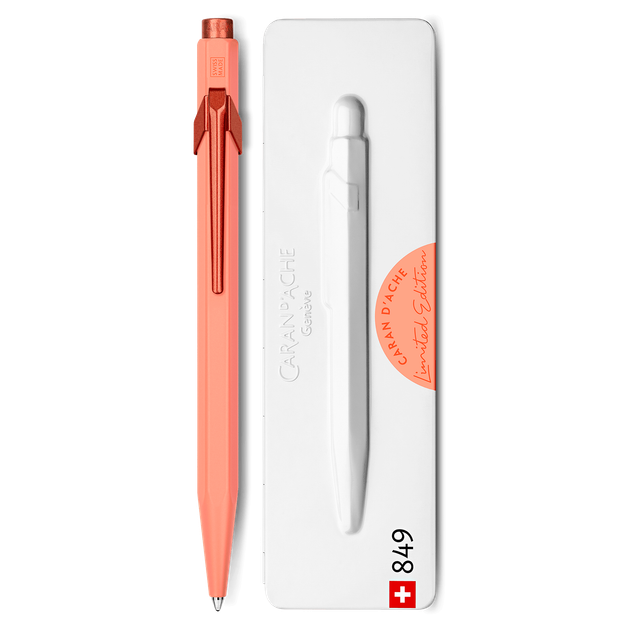 Ручка Caran d’Ache 849 Claim Your Style монохром Танжерин + box, 849.568 1