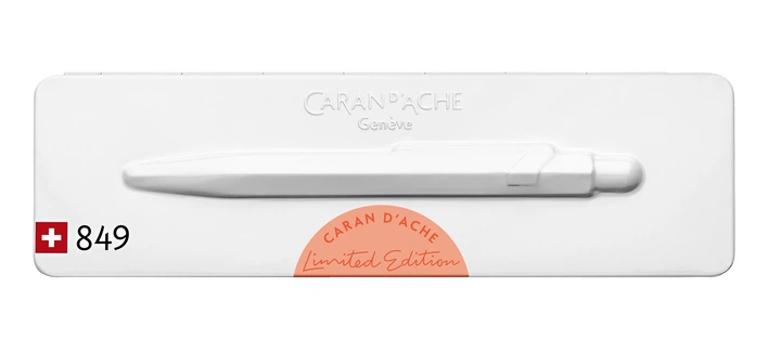 Ручка Caran d’Ache 849 Claim Your Style монохром Танжерин + box, 849.568 6