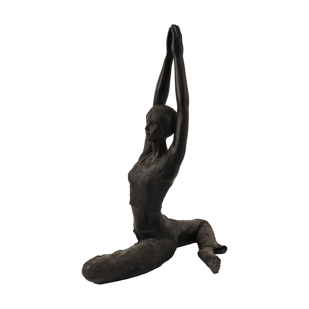 Статуетка декоративна полістоун Жінка "Marysa" h=40 см, чорний (2 види), 2020275 3