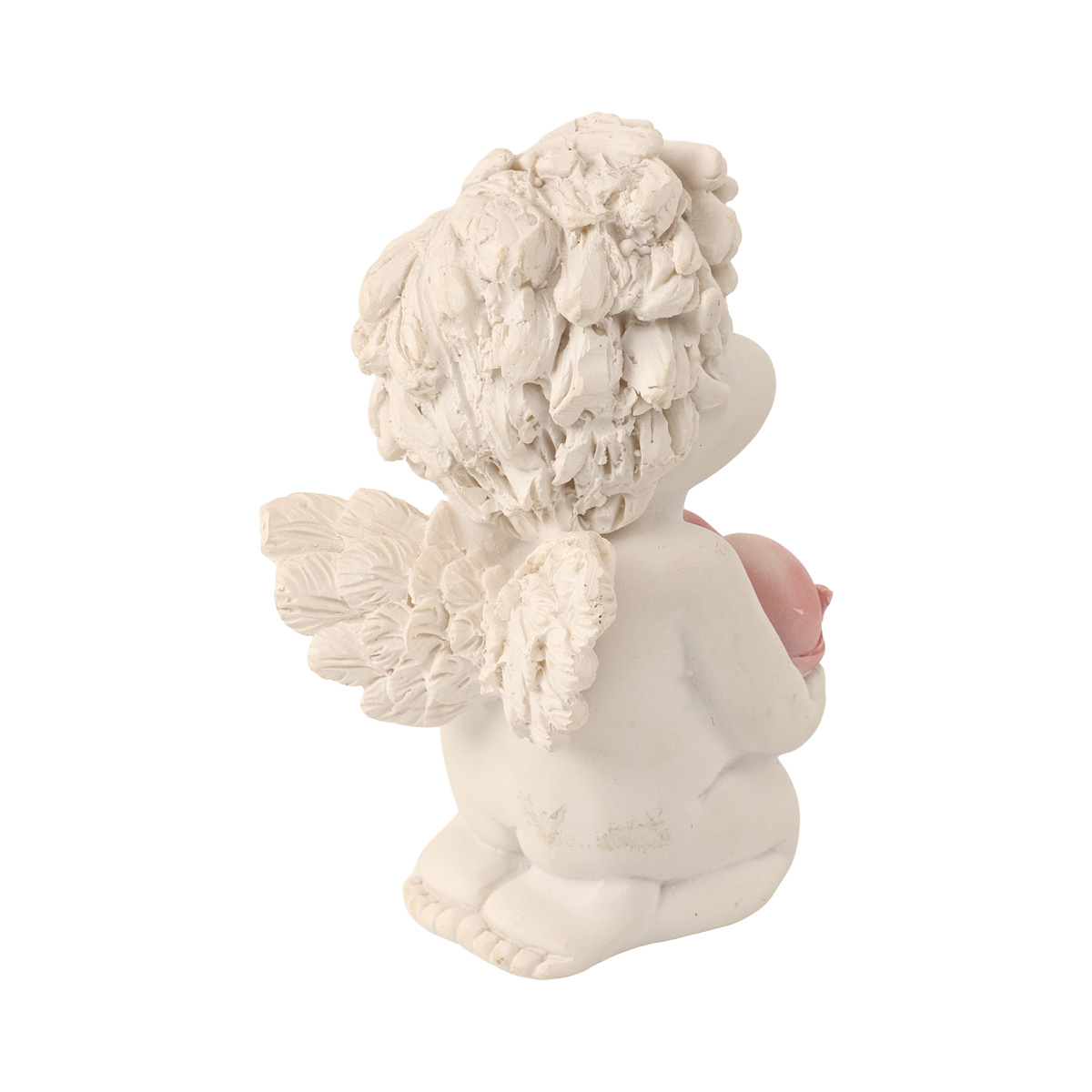 Прикраса новорічна Янголятко-амур "Igor" h=11 см на колінках, біло-рожевий (в асорт.), 82370 Lang 1