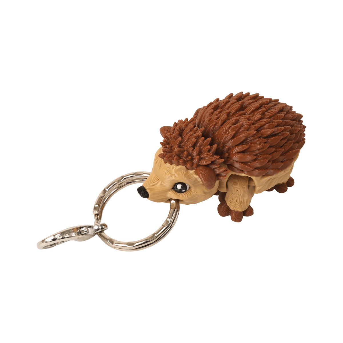 Кинематический 3D брелок Ёжик 1