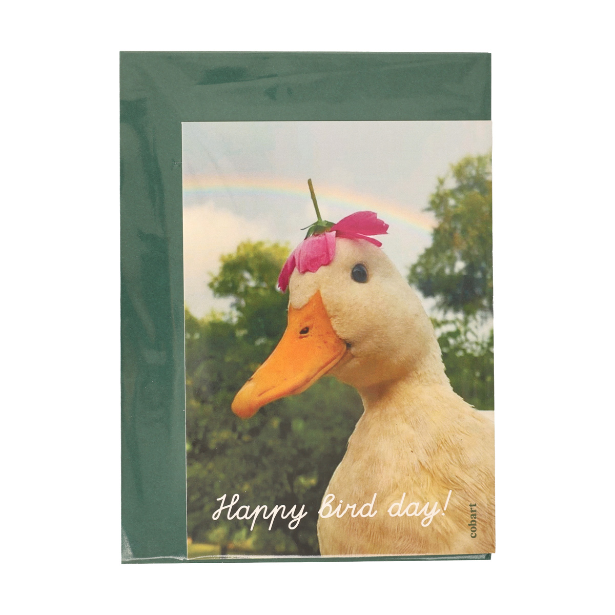 Открытка с конвертом А6 "Утка", Cobart, СS-GС-026