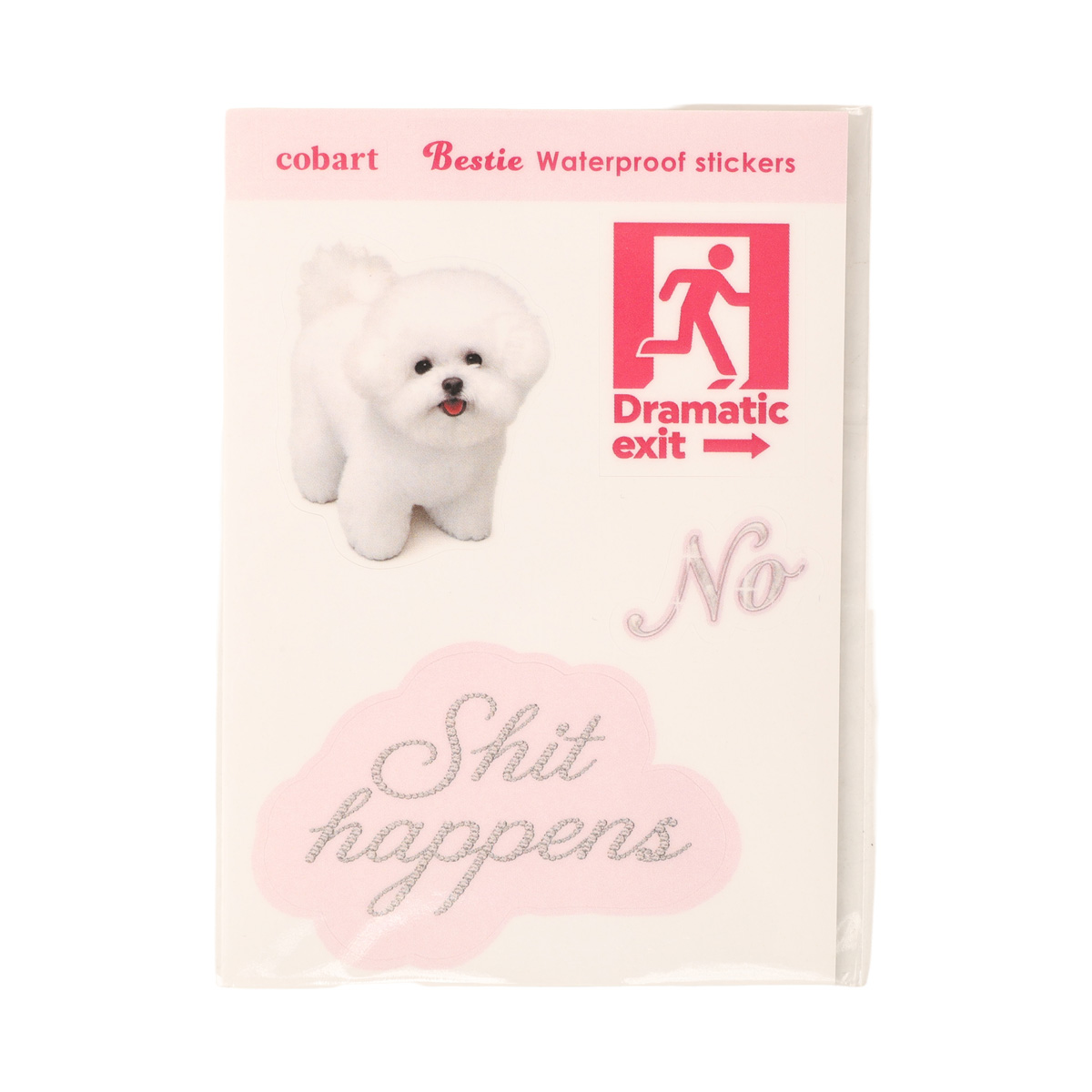 Стікерпак 2D А7 "Bestie" Cobart, СS-VS-059 2