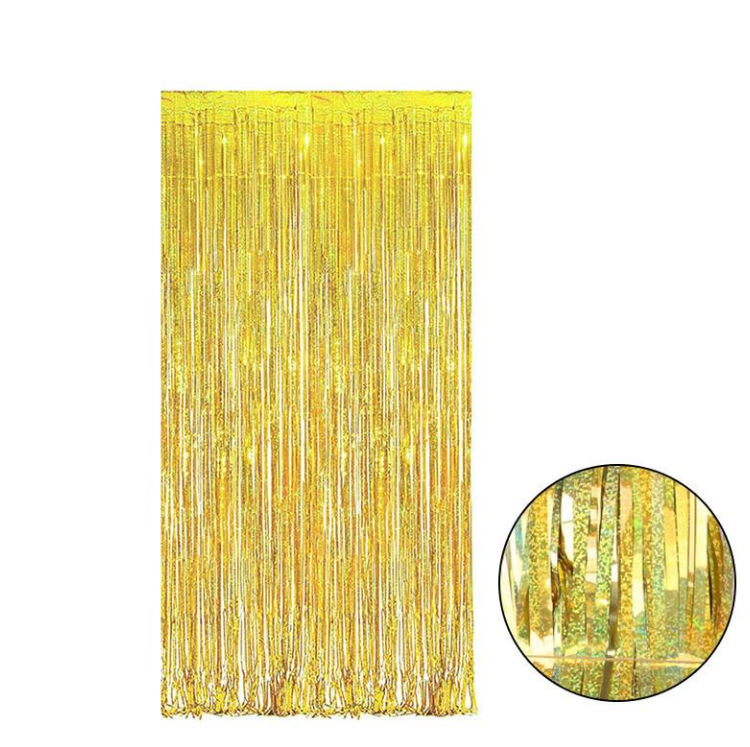 Декор фольг золотистый голография 1*2 м, 3501-3438