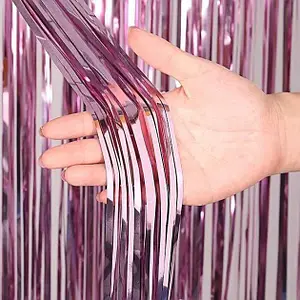 Декор фольг розовый 1*2м, 3501-3436 2