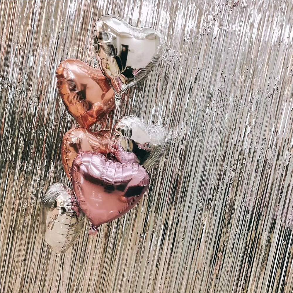 Декор фольг серебристый 1*2 м, 3501-3434 1