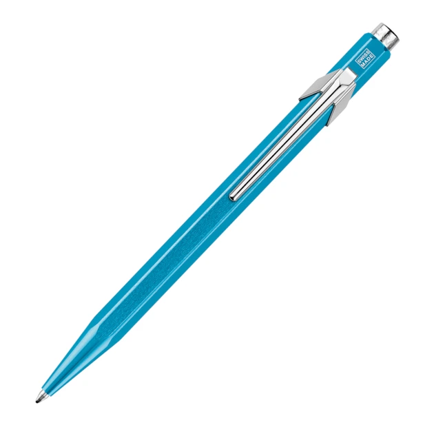 Ручка Caran d’Ache 849 Metal-X Блакитна, 849.171