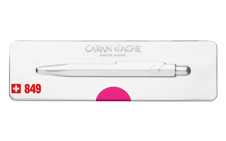 Ручка Caran d’Ache 849 Pop Line Fluo Пурпурна+box, 849.590 5
