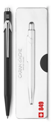 Ручка Caran d’Ache 849 Pop Line Чорна Матова+box, 849.509 3