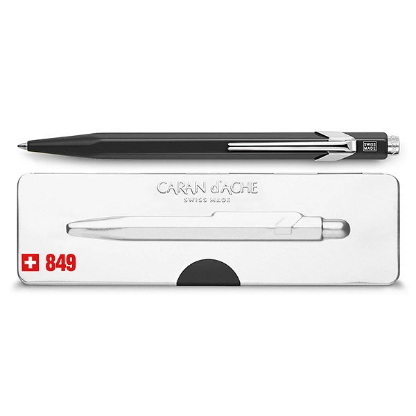 Ручка Caran d’Ache 849 Pop Line Чорна Матова+box, 849.509 5