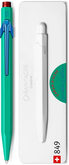 Ручка Caran d’Ache 849 Claim Your Style Зелена+box, 849.535 1